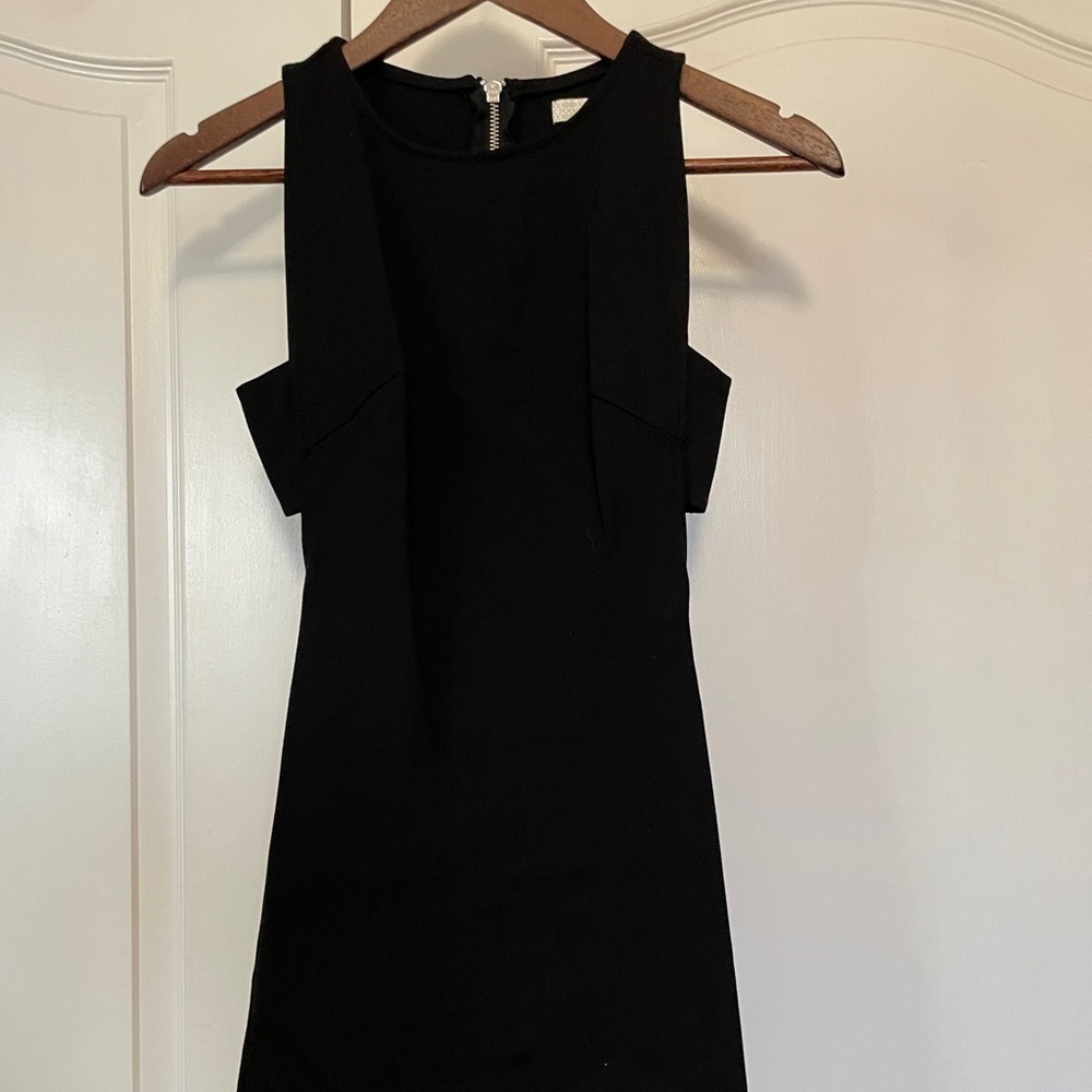 Gianni Bini Black Halter Sheath Mini Dress